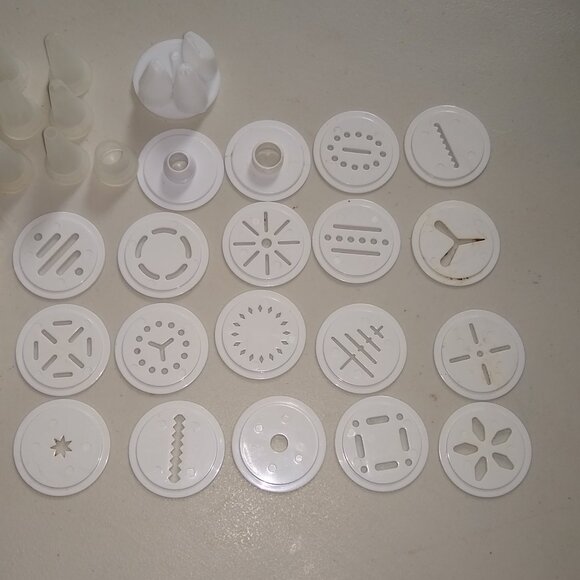 Faberware Piping bag + set tips Icing frosting cake, cookies, Decoration, Baking - Picture 5 of 8